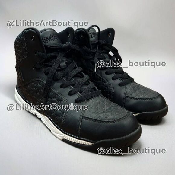 Zumba Energy Boss Black High Top Dance Sneakers Unisex Size 9-(F014) - Picture 3 of 13